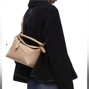 Loewe Puzzle Small Edge in Sand